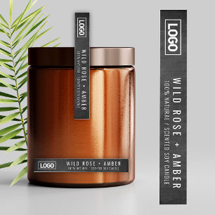 Thin Candle Logo Label Tamper-Proof Seal