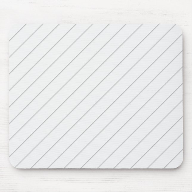 Thin Diagonal Lines Mouse Mat (Front)