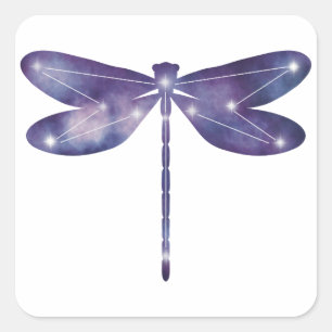Thin Dragonfly Constellation Sticker