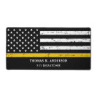 Thin Gold Line Personalised Dispatcher