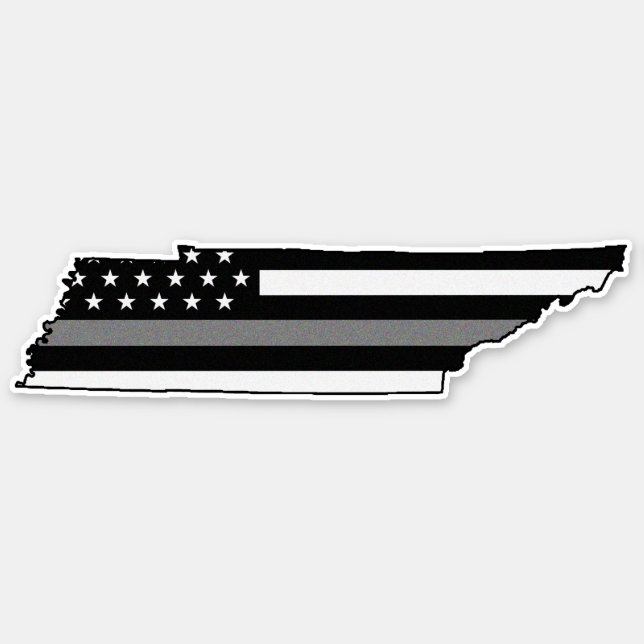 Thin Gray Line Flag Tennessee (Front)