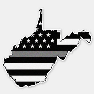 Thin Gray Line Flag West Virginia