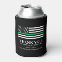 Thin Gree Line | Patriotic Thank You