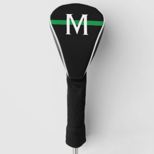 Thin Green Line Monogram Golf Head Cover
