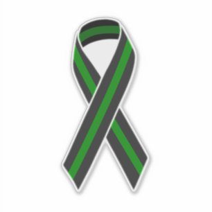 Thin Green Line Ribbon