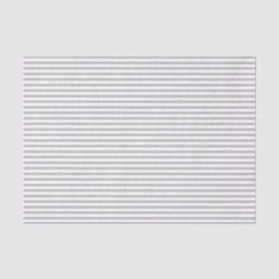Thin grey and white stripes - Tissue paper