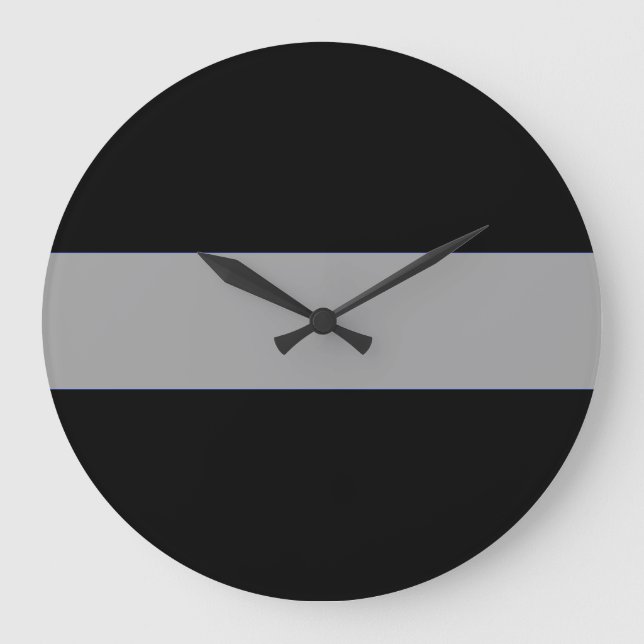 Thin Grey Line Correctional Officer Clock (Front)