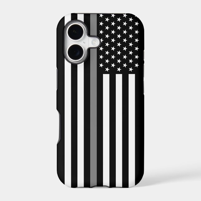Thin Grey Line Correctional Officer Flag (Back)