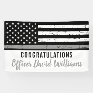 Thin Grey Line Correctional Officer Party Banner