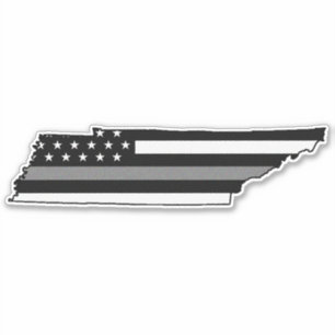 Thin Grey Line Flag Tennessee