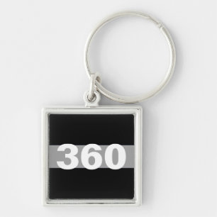 Thin Grey Line Personalised Corrections Keychain