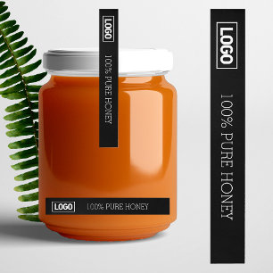 Thin Honey Logo Label Tamper-Proof Seal