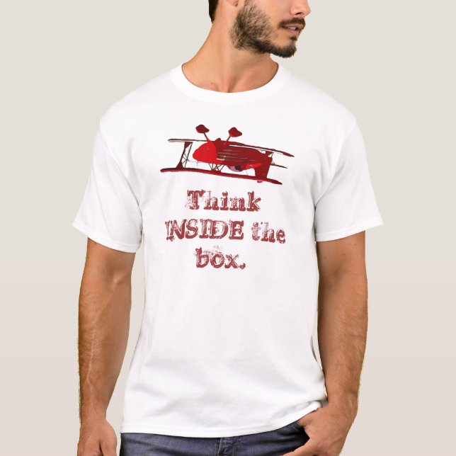 Thin INSIDE the box T-Shirt (Front)