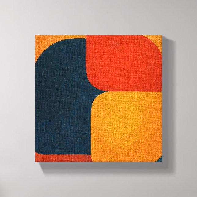 "Thin Lines Between Sides" Pt.1 Canvas Print (Front)