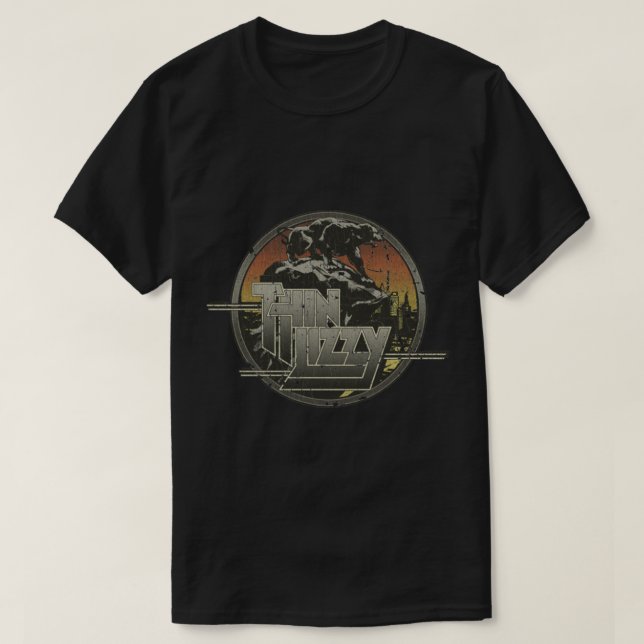 Thin Lizzy Nightlife 1974  Classic T-Shirt (Design Front)