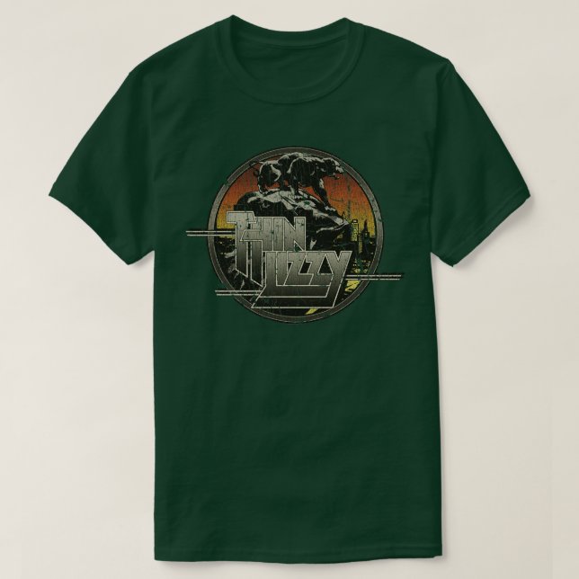Thin Lizzy Nightlife 1974  T-Shirt (Design Front)
