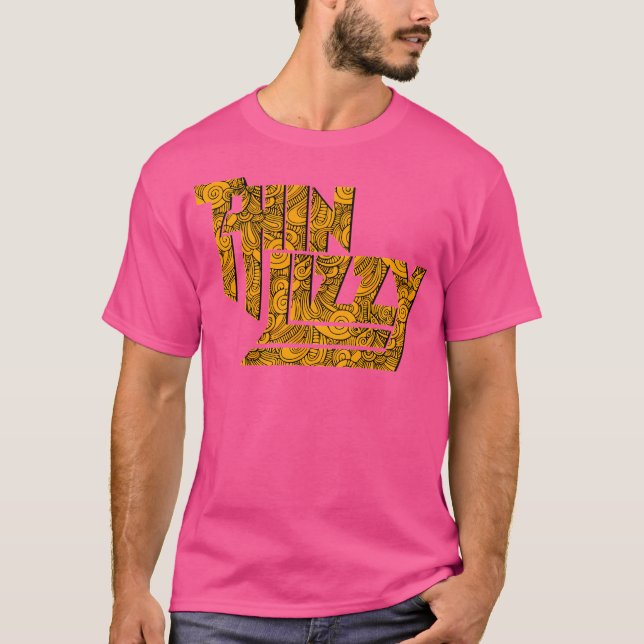Thin Lizzy Text T-Shirt (Front)