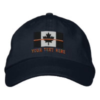 Thin Orange Line Canadian Flag Search Rescue SAR
