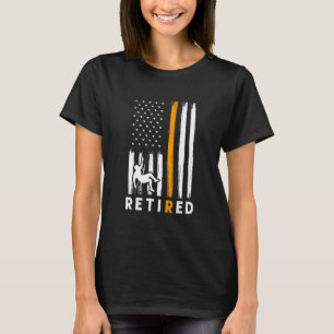 Thin Orange Line Search And Rescue Retired Mountai T-Shirt