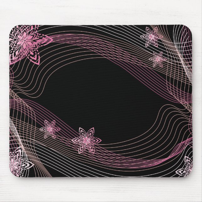 thin pattern mouse mat (Front)