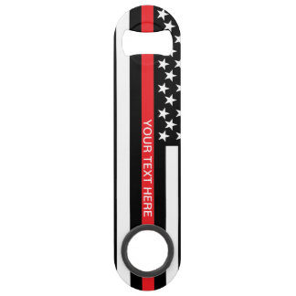 Thin Red Line Bottle Opener