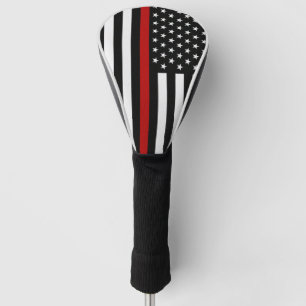 Thin Red Line Flag Golf Head Cover