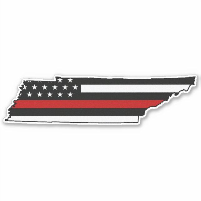 Thin Red Line Flag Tennessee (Front)
