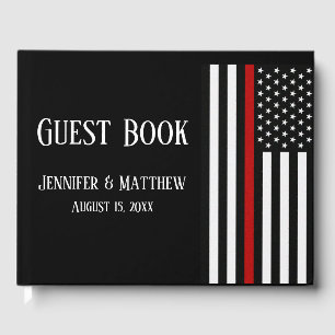 Thin Red Line Guest Book