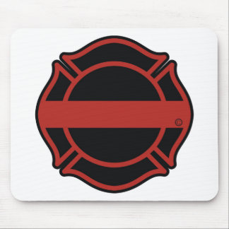 Thin Red Line Maltesse Cross Mouse Mat