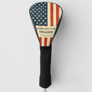 Thin Red Line Personalised Firefighter Monogram Go Golf Head Cover