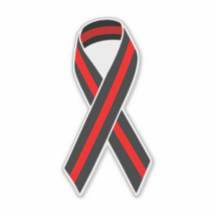 Thin Red Line Ribbon