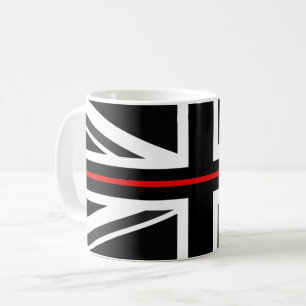 Thin Red Line UK Flag Coffee Mug