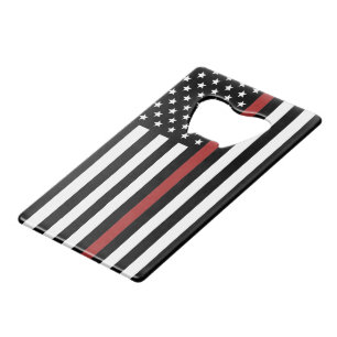 Thin Red Line USA Flag Firefighter Fire Department