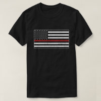 Thin Red Line USA Flag Firefighter Proud Mum Wife
