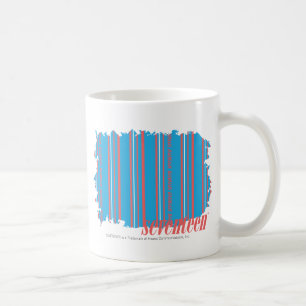 Thin Stripes Aqua 4 Coffee Mug