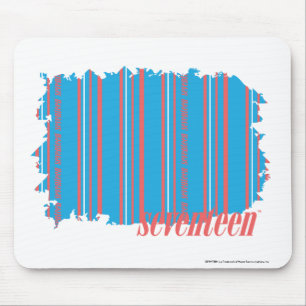 Thin Stripes Aqua 4 Mouse Mat