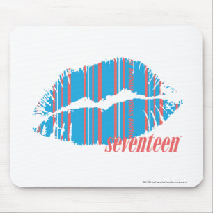 Thin Stripes Aqua Mouse Mat