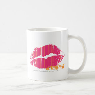 Thin Stripes Magenta Coffee Mug