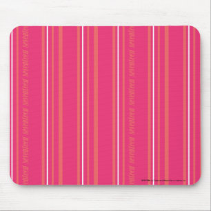 Thin Stripes Magenta Mouse Mat