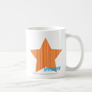 Thin Stripes Orange 4 Coffee Mug