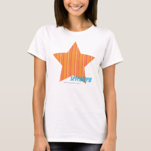 Thin Stripes Orange 4 T-Shirt