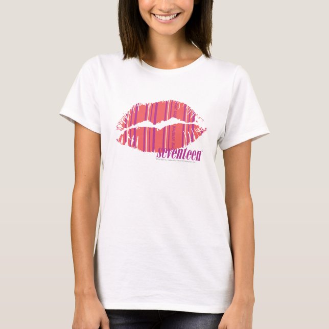 Thin Stripes Pink T-Shirt (Front)