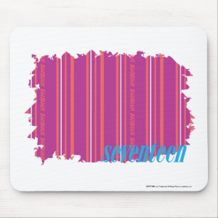 Thin Stripes Purple 2 Mouse Mat