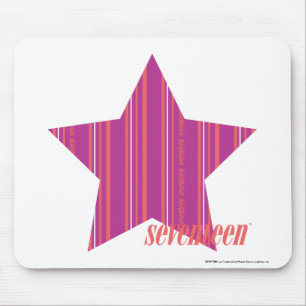 Thin Stripes Purple 3 Mouse Mat
