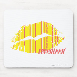 Thin Stripes Yellow Mouse Mat