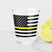 Thin Yellow Line Dispatchers Flag