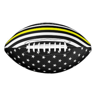 Thin Yellow Line Flag American Football