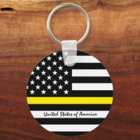 Thin Yellow Line Flag, USA Dispatchers / Services