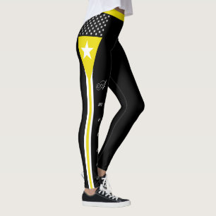 Thin Yellow Line leggings, America Flag, Emergency Leggings