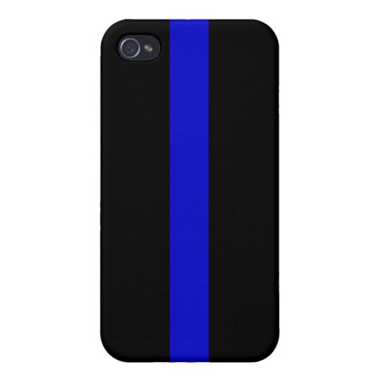 ThinBlueLine2 iPhone 4 Cover